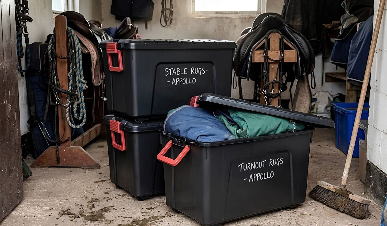 How to Store Horse Rugs without Mould, Mildew or Mice