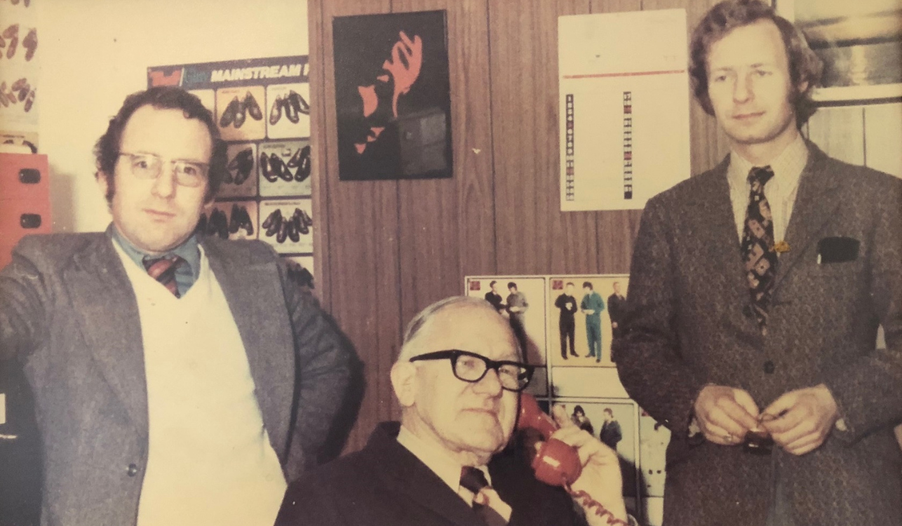 three men from the family business 