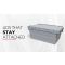 Star Product: Grey Premium Heavy Duty Attached Lid Container