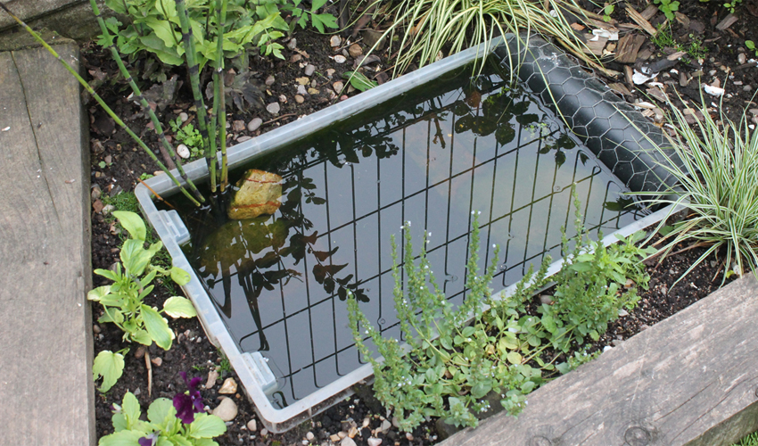 Plastic pond