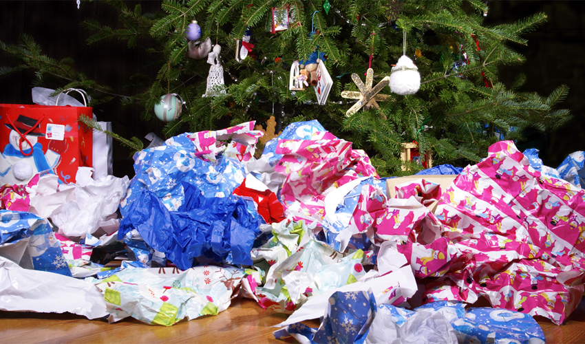 Christmas wrapping paper