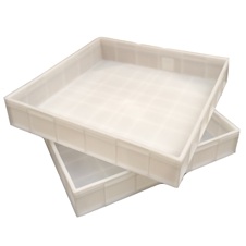 White Plastic Storage Boxes