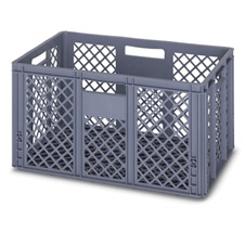 Grey Plastic Storage Boxes