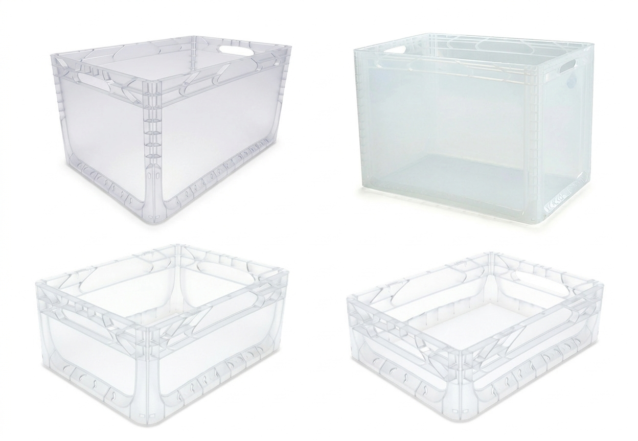 Clear Euro Containers