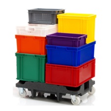 Coloured Euro Containers