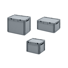 Lidded Euro Containers