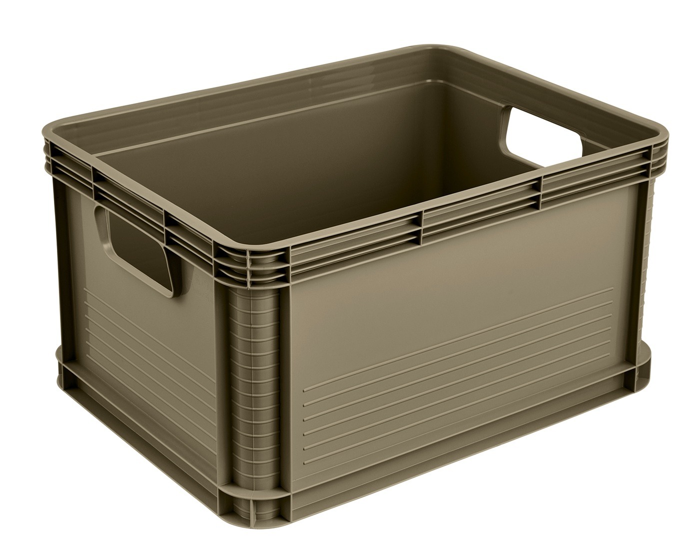 20 Litre Euro Plastic Robusto Storage Container - Green