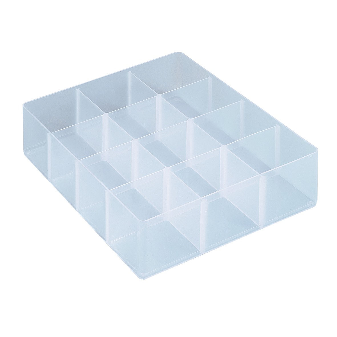 Really Useful 12 Partition Clear Divider Storage Tray 
