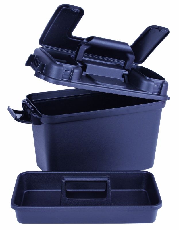14 Inch Portable Water Resistant Black Dry Box