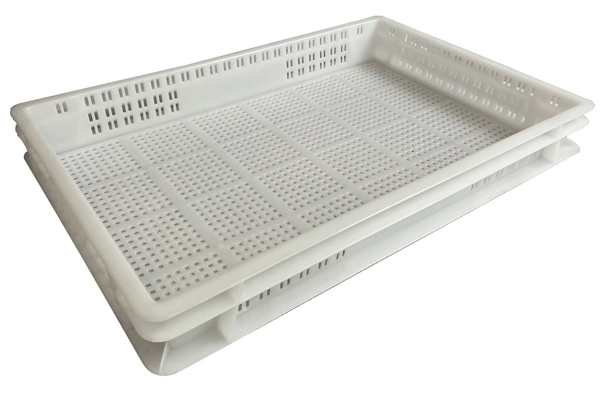 15 Litre Ventilated Euro Plastic Catering Stacking Container