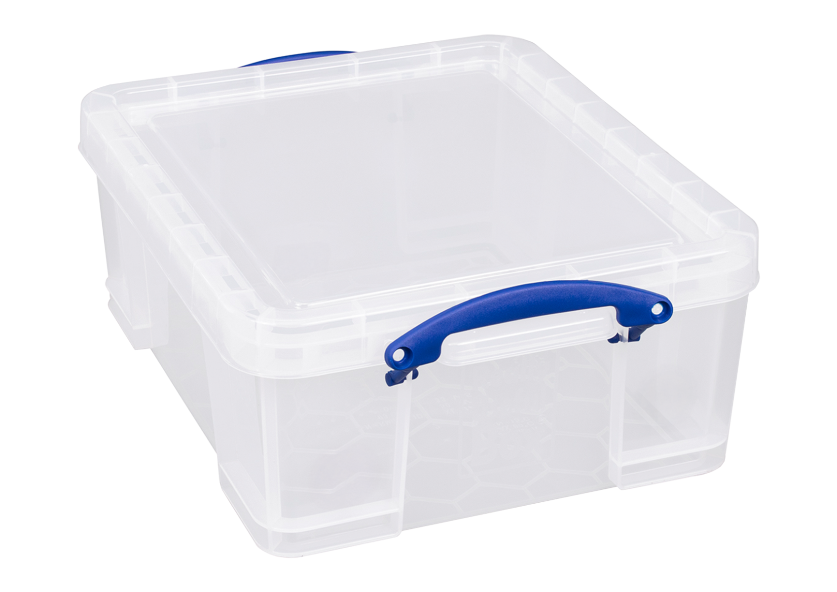 18 Ltr Clear Really Useful Plastic Storage Box