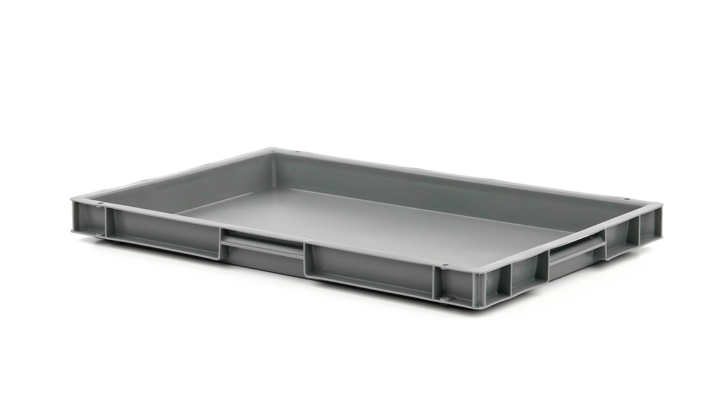 8 Litre Extra Shallow Euro Plastic Stacking Container