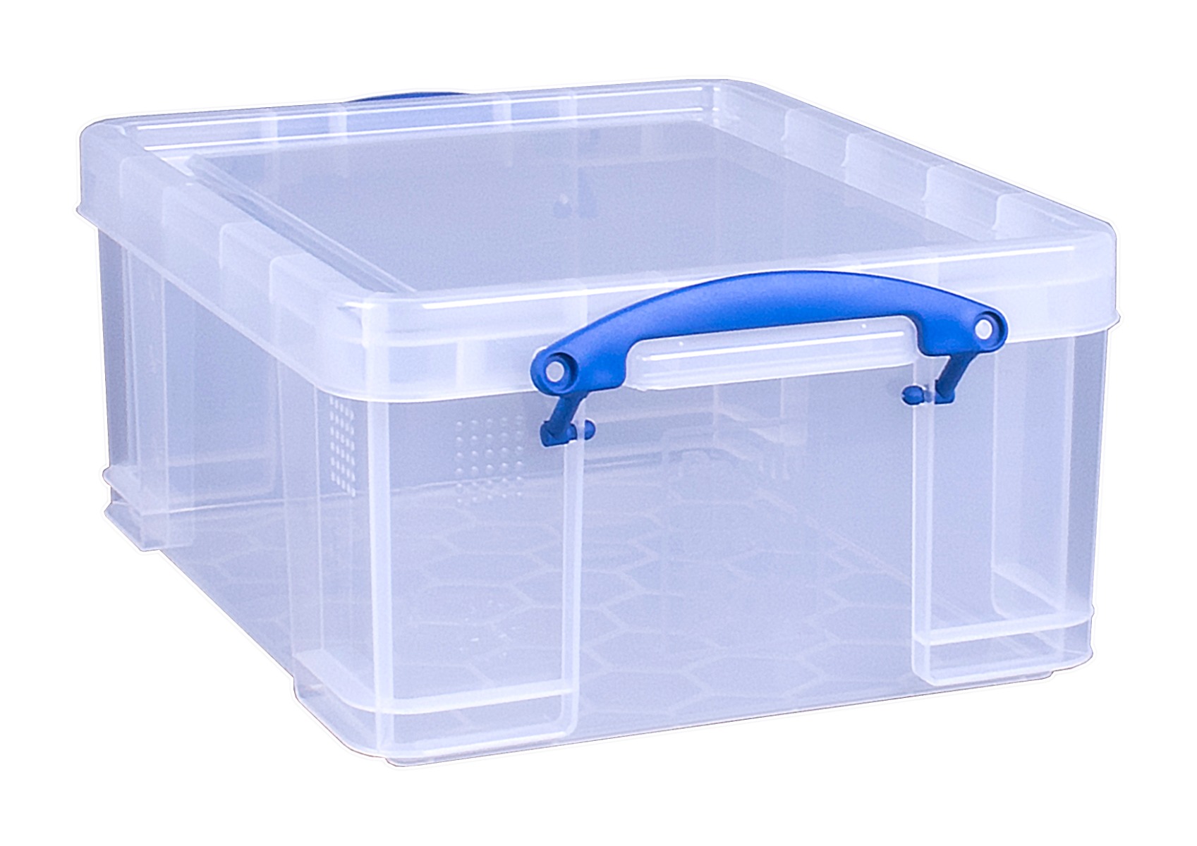 21 Ltr Clear Really Useful Plastic Storage Box 