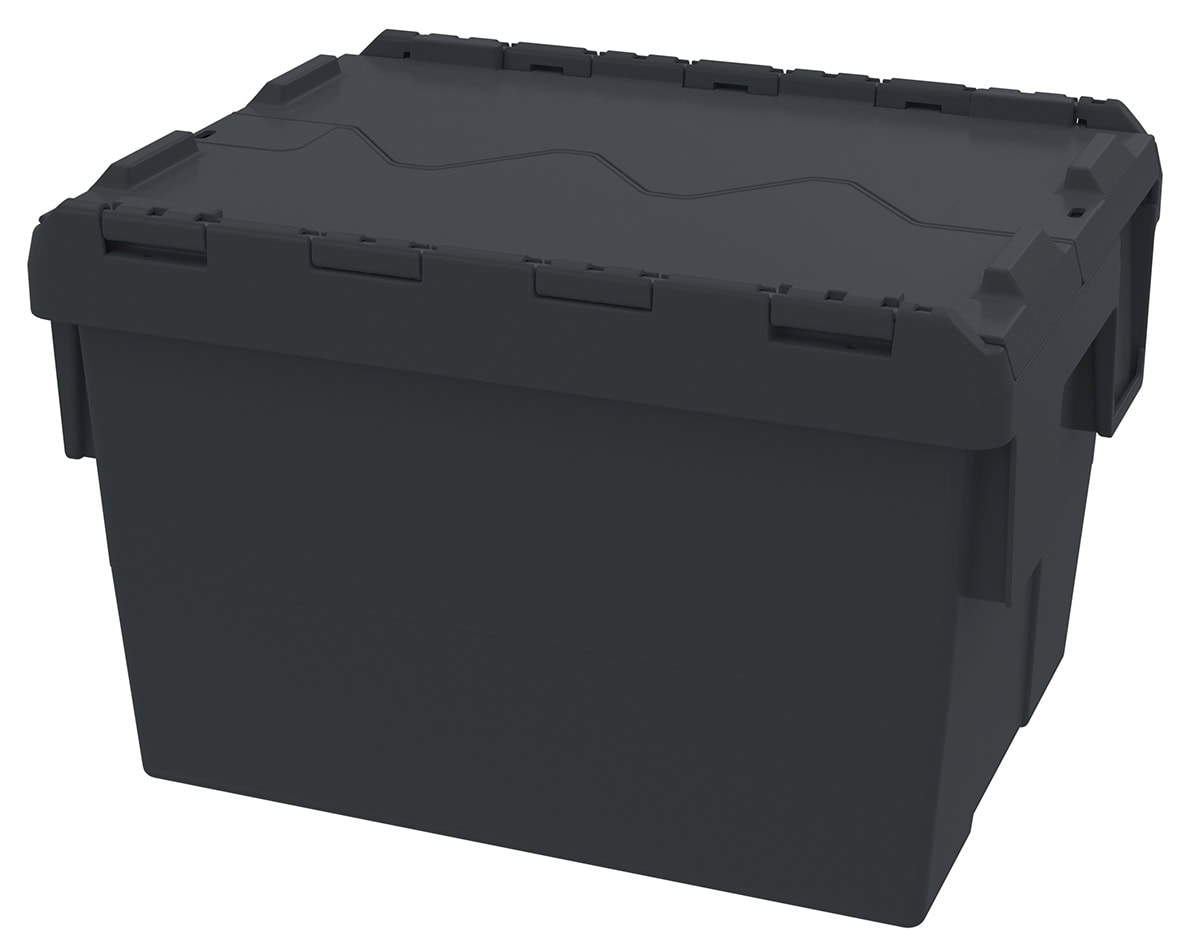 22 Litre Premium Heavy Duty Attached Lid Container