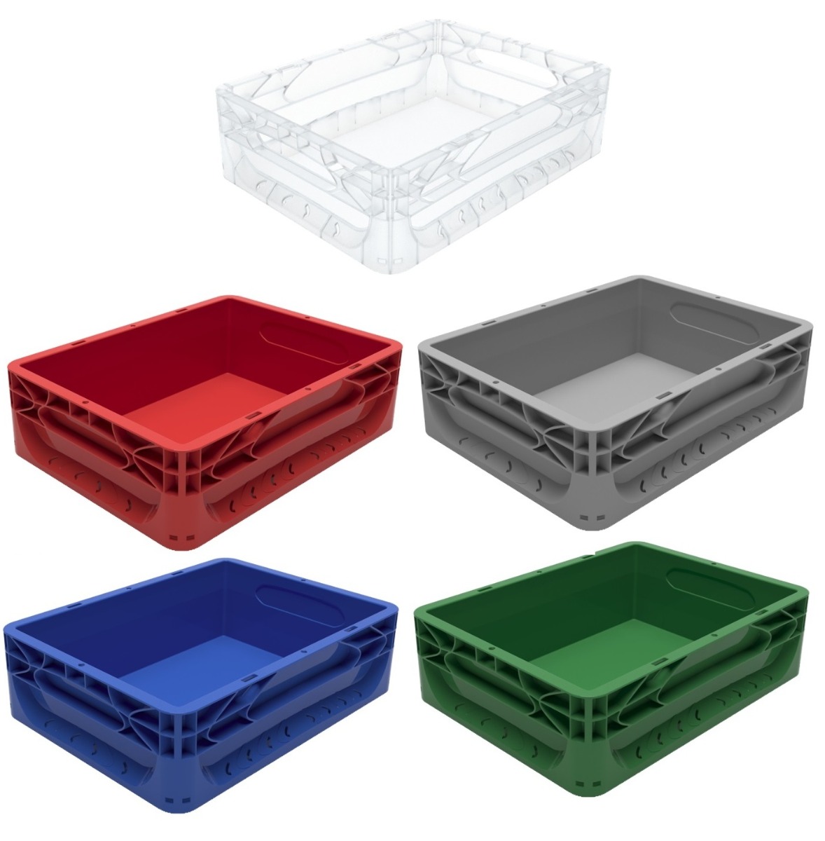10 Litre Euronorm Colour Stacking Container