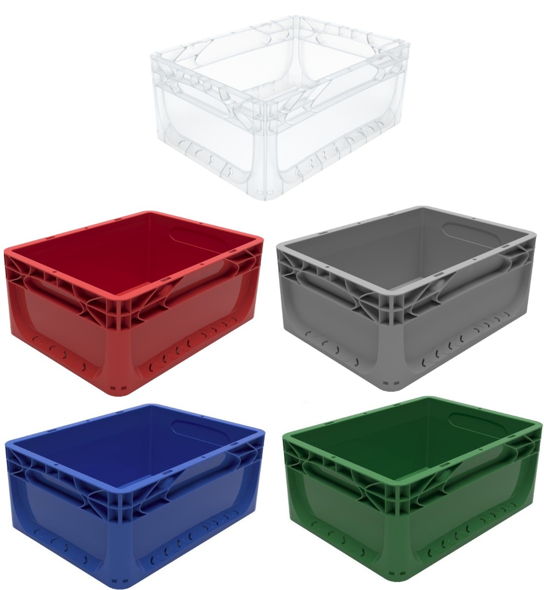 15 Litre Euronorm Colour Stacking Container