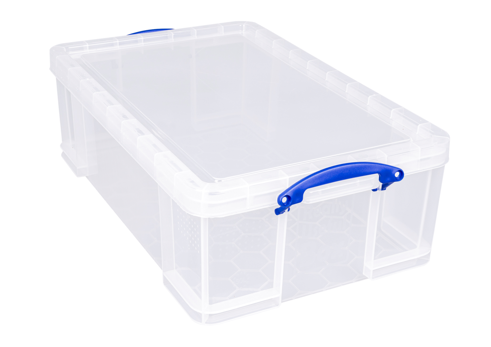 50 Ltr Clear Really Useful Plastic Underbed Storage