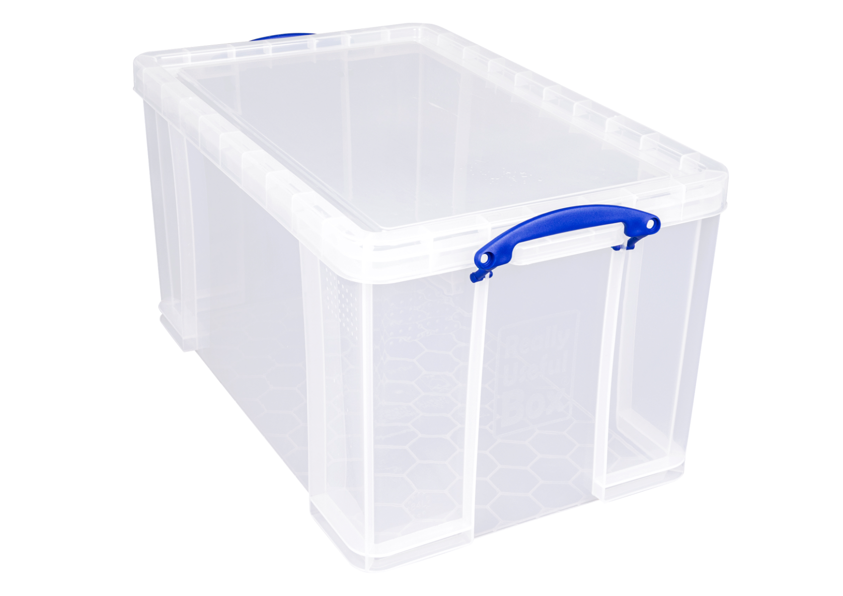 64 Ltr Clear Really Useful Plastic Storage Box 