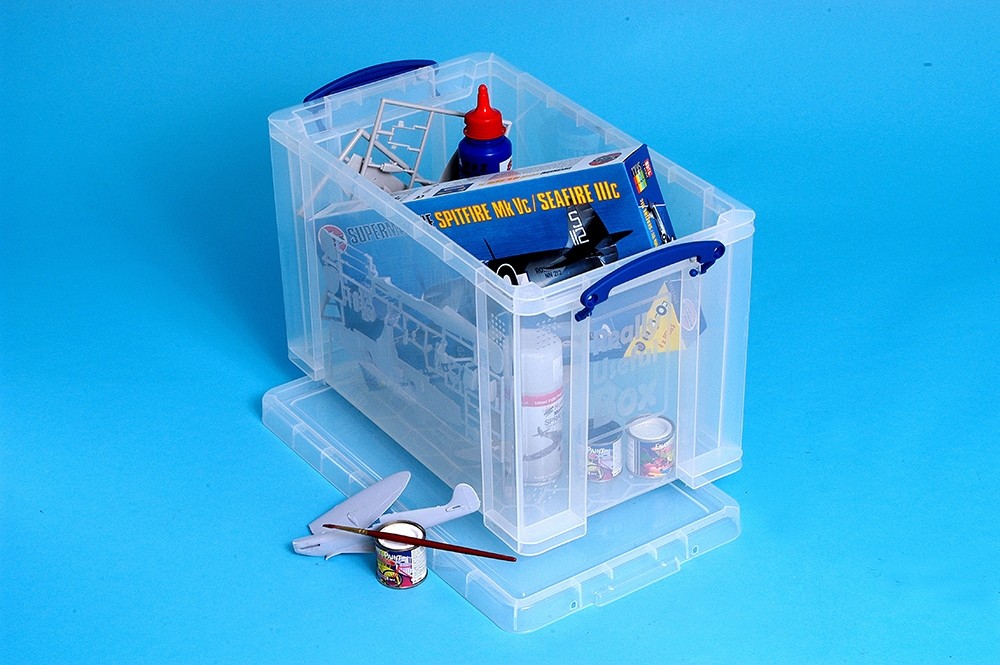 Really Useful Storage Box 5 Litre Clear: Really Useful