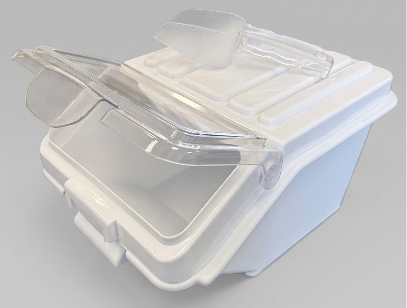 10 Litre Gastro Ingredient Dispensing Bin with Scoop