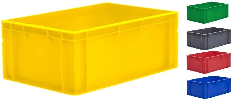 45 Ltr Coloured Euro Plastic Stacking Container