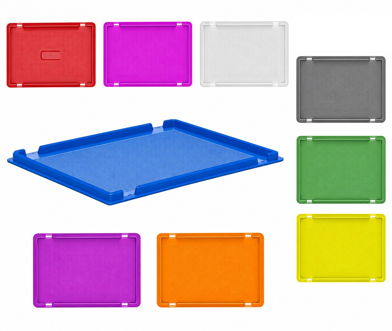 400x300 Lid for Euro Plastic Stacking Container