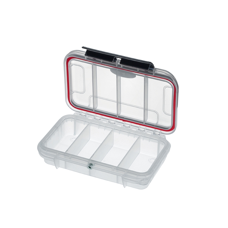 0.5 Litre IP67 Rated Clear Waterproof Protective Grip Case with 4 Compartments