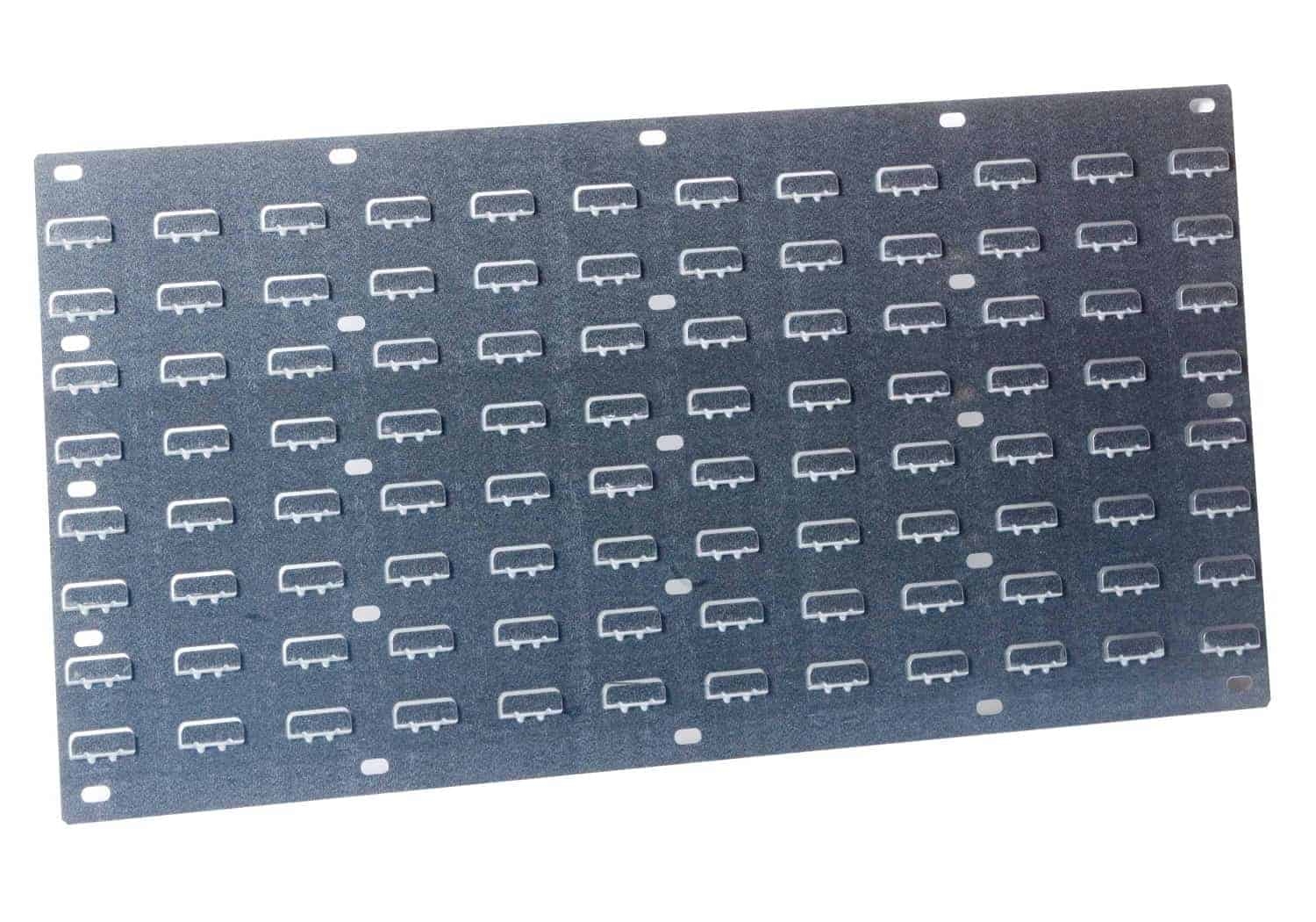 Wide Galvanised Steel Louvered Panel for Small Parts Bins 