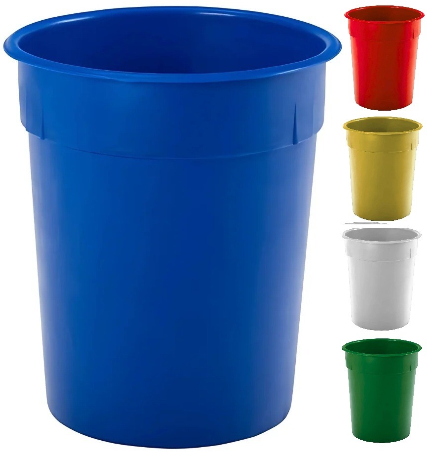 114 Ltr/25 Gallon Round Plastic Storage Bin