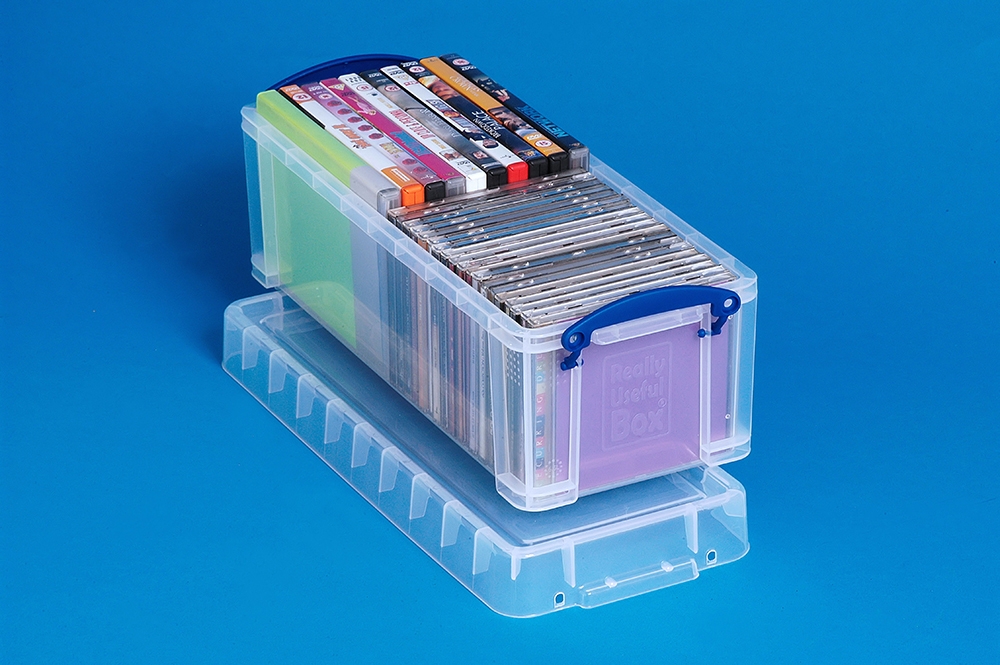6.5 Ltr Clear Really Useful Plastic Storage Box 