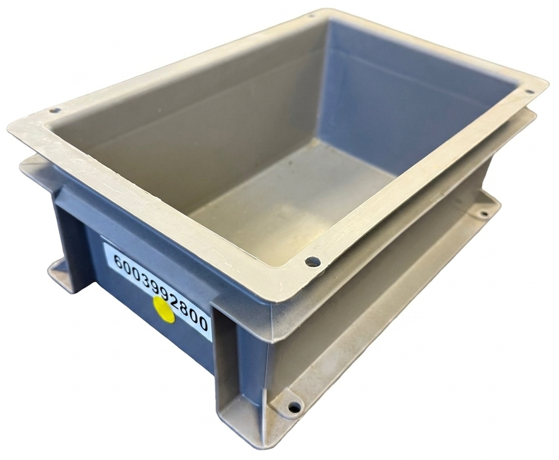 USED 5 Litre Heavy Duty Stacking Plastic Euro Container Box