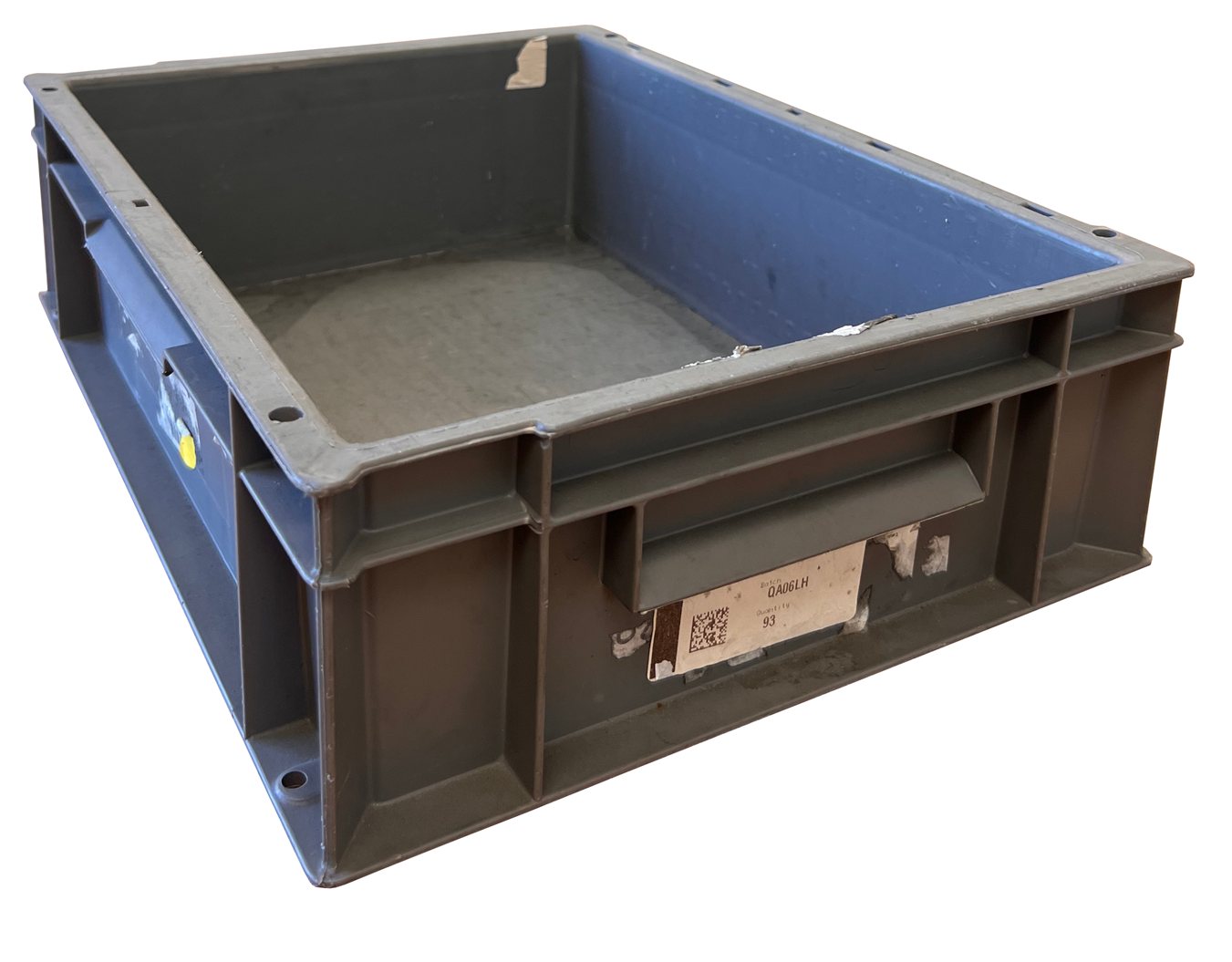 USED 10 Litre Heavy Duty Stacking Plastic Euro Container Box