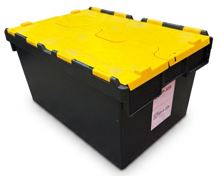 USED 54 Litre Super Strong Lidded Container/Storage Box