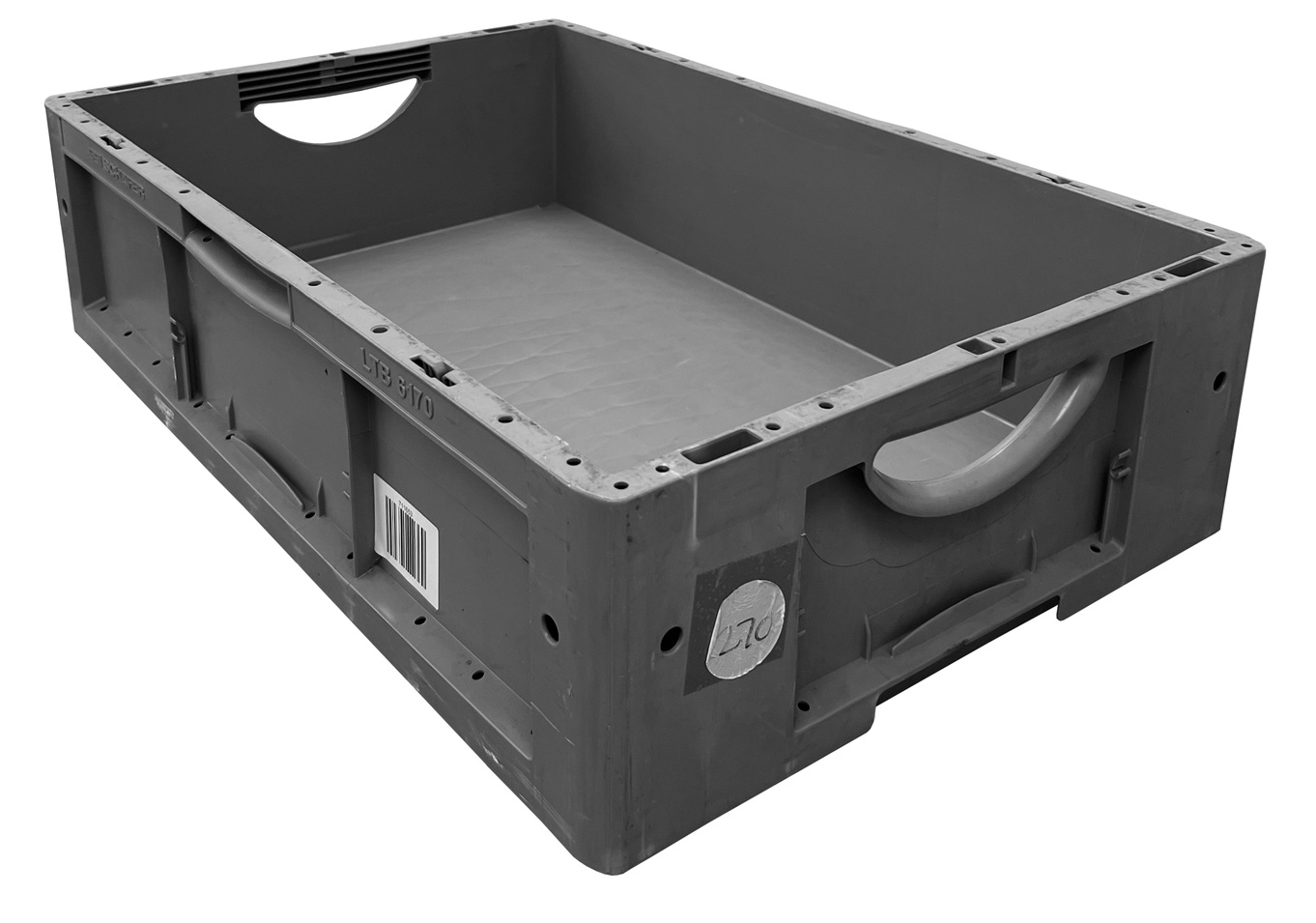 USED 30.7 Litre Special Offer Euro Plastic Stacking Container / Storage Box