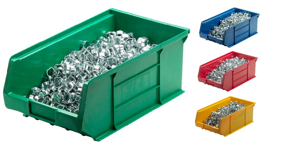 9 Ltr Coloured Small Parts/Component Picking Bin