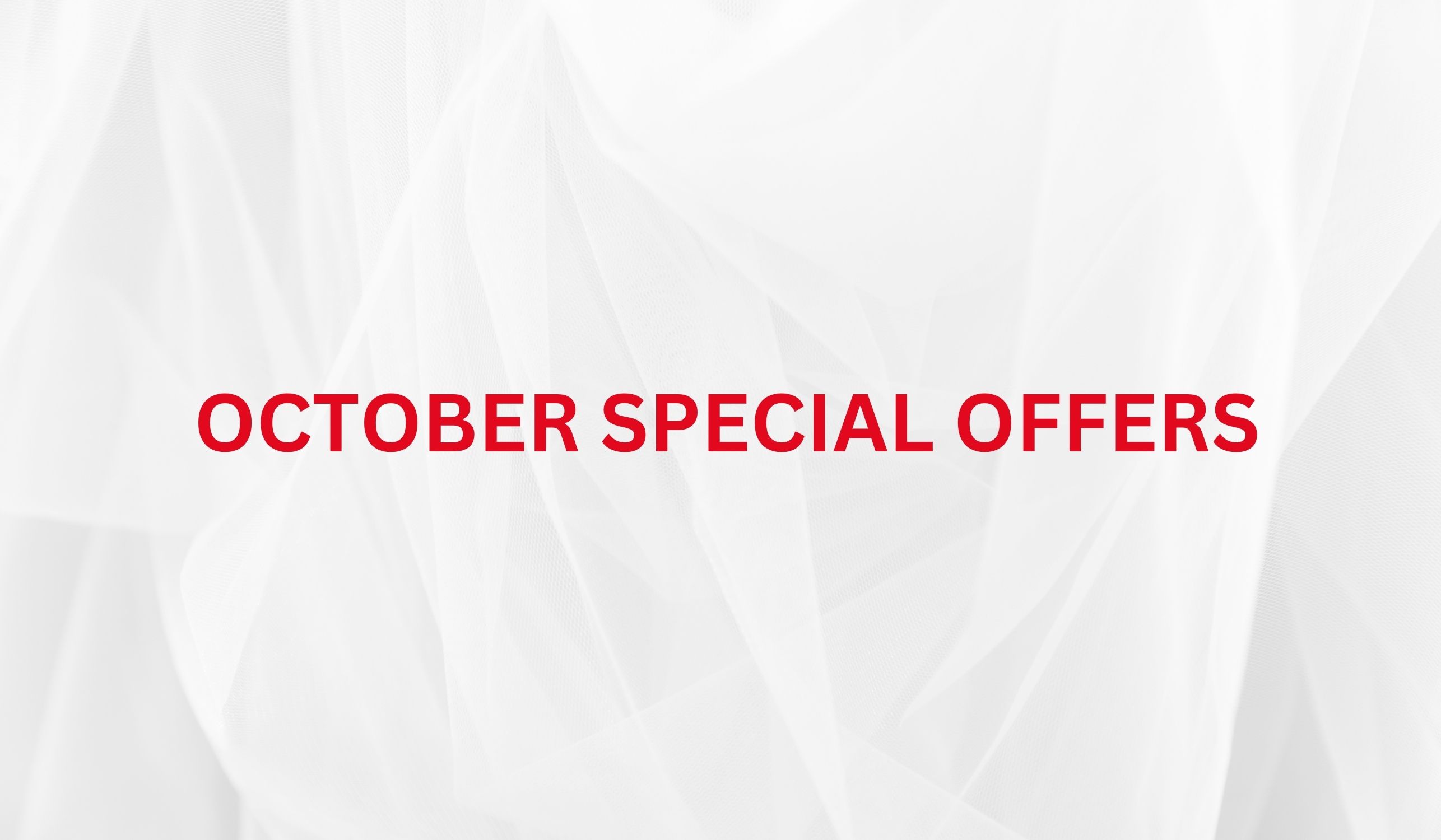 October Special Offers